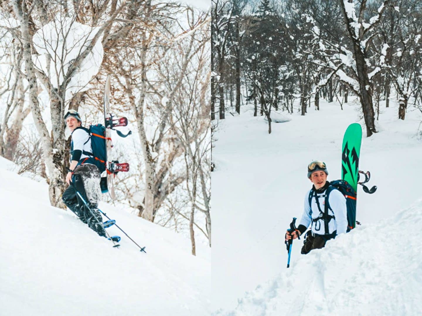 Snowboard i Japan